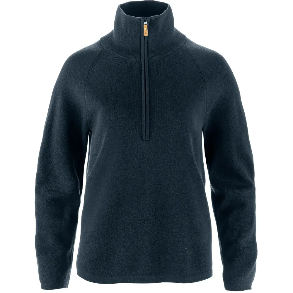Fjällräven Damen Övik Lite Half Zip Pullover