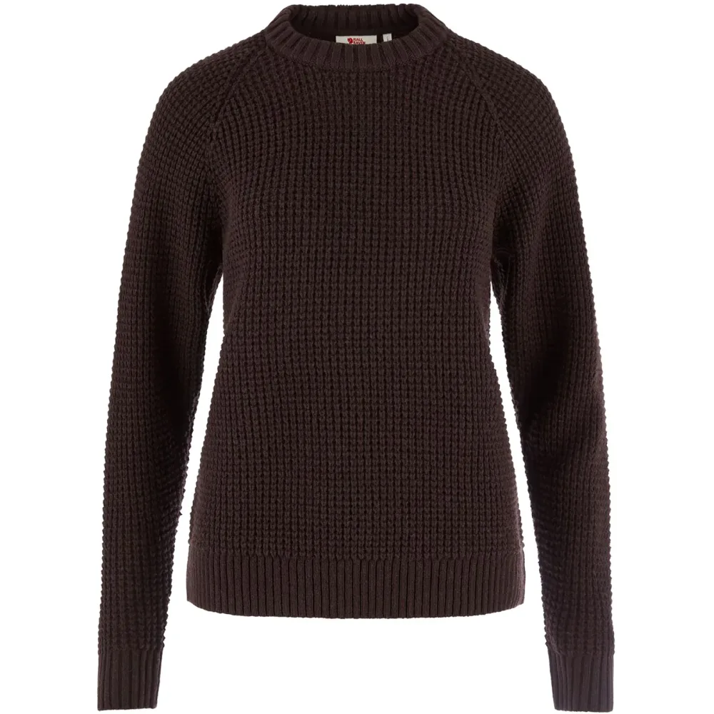 Fjällräven Damen Övik Waffle Knit Pullover