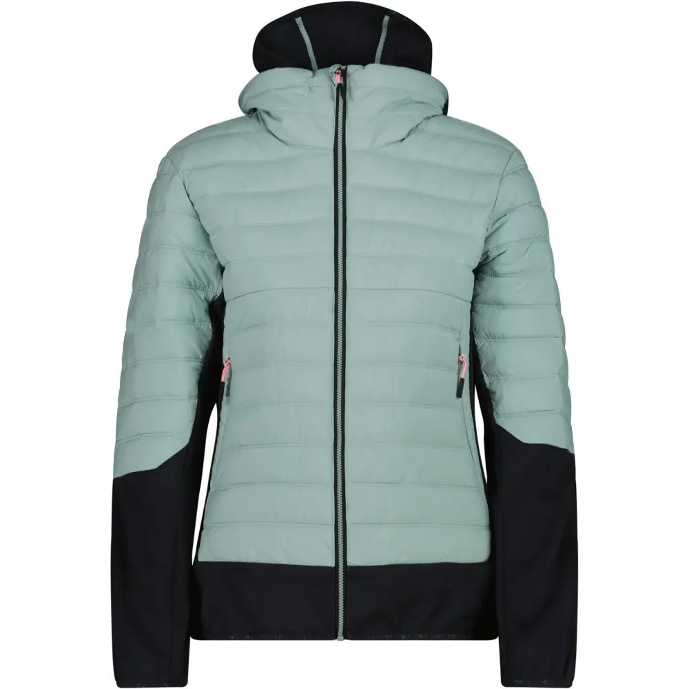 CMP Damen Hybrid Hoodie Jacke