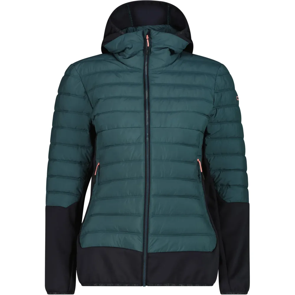 CMP Damen Hybrid Hoodie Jacke