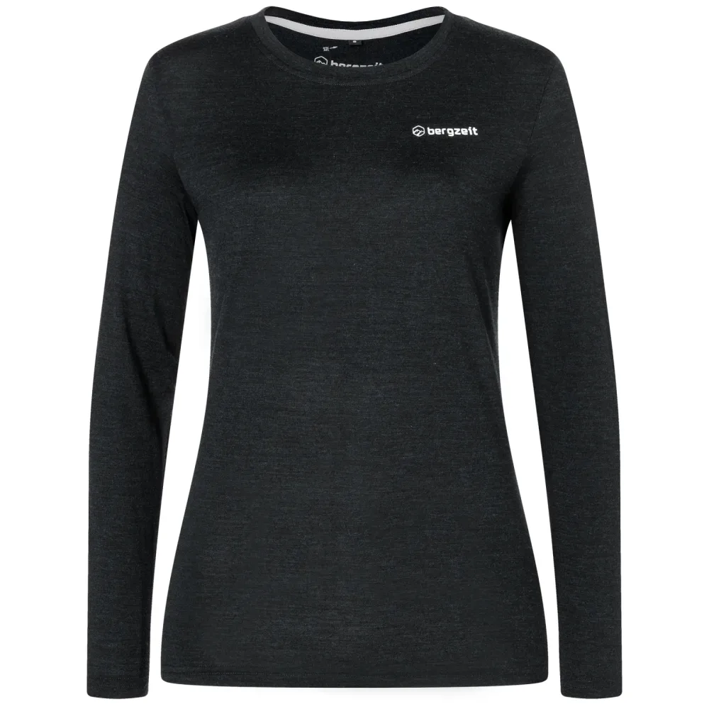 Bergzeit Basics Damen Bergzeit Pure Merino Longsleeve