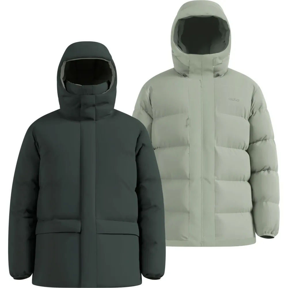 Odlo Herren Down Oversized Hoodie Jacke