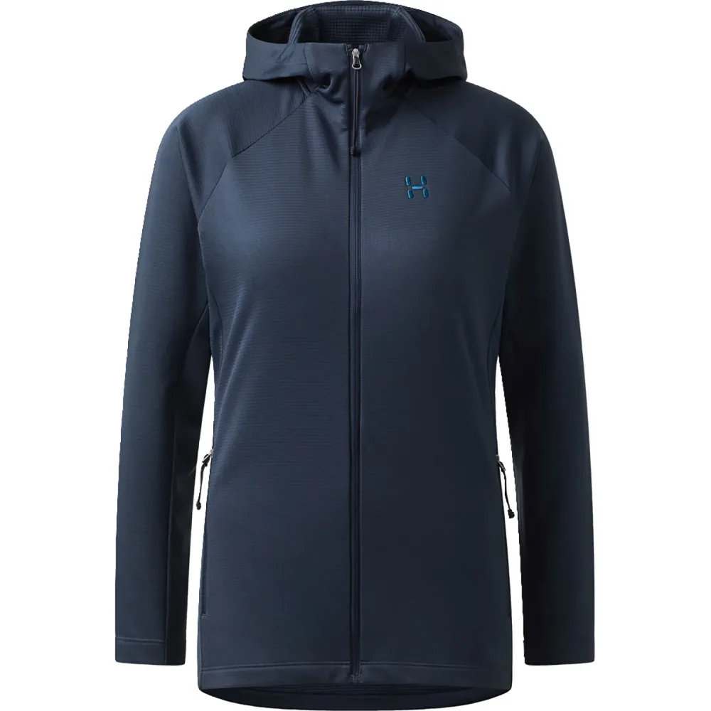 Haglöfs Damen Korp Mid Hoodie Jacke