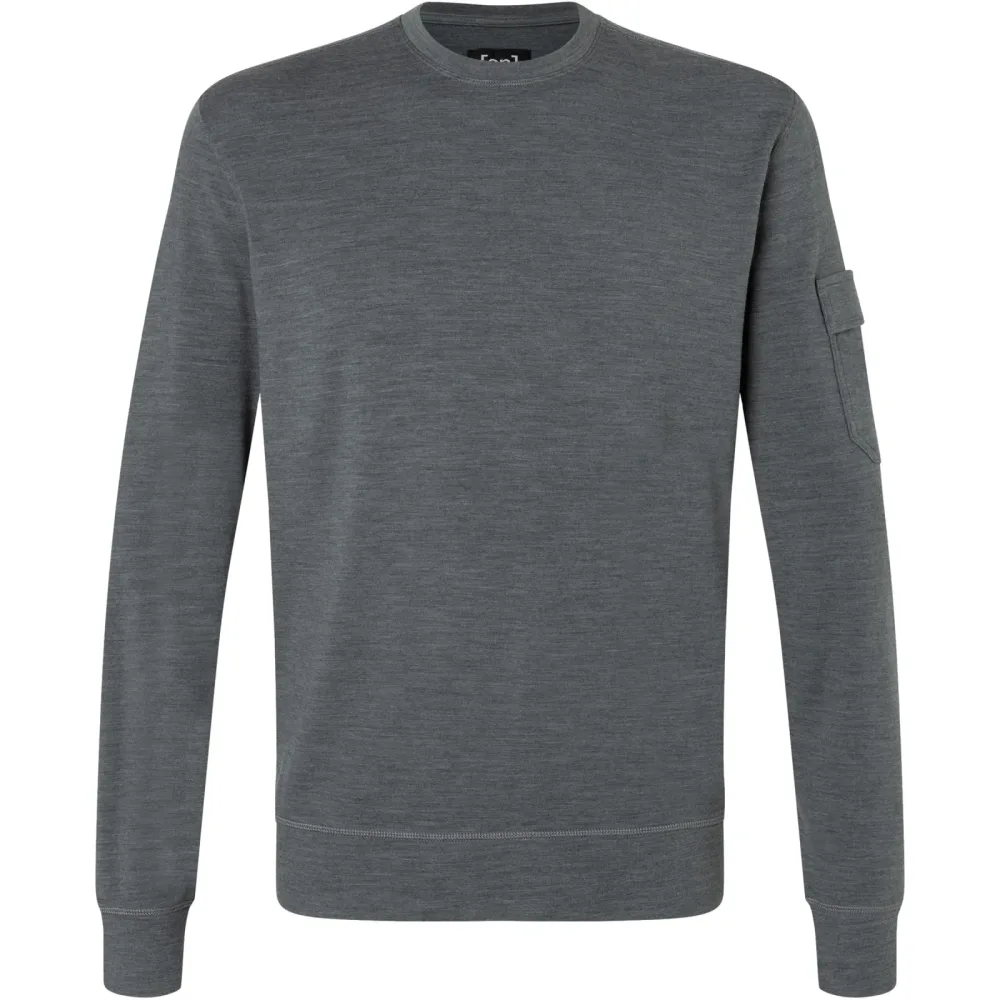 Super.Natural Herren Alpine Brush Crewneck Pullover