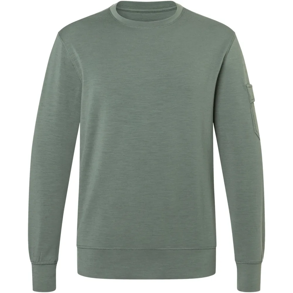 Super.Natural Herren Alpine Brush Crewneck Pullover