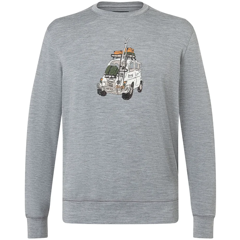 Super.Natural Herren Carski Crew Pullover
