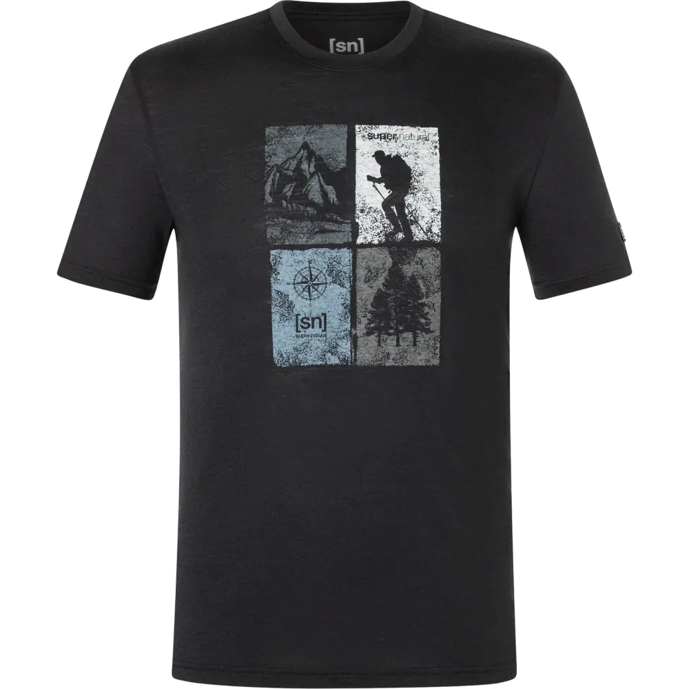Super.Natural Herren Go Hiking T-Shirt