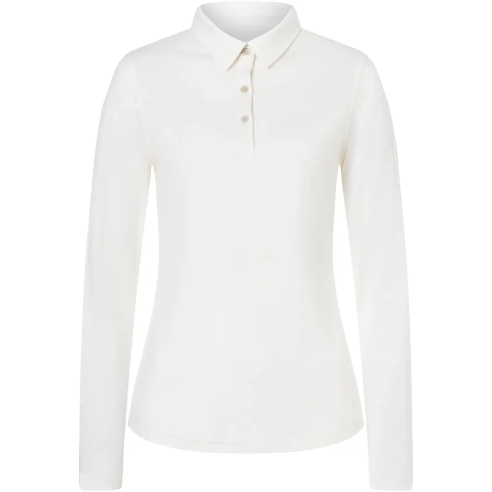 Super.Natural Damen Polo Bio J Longsleeve