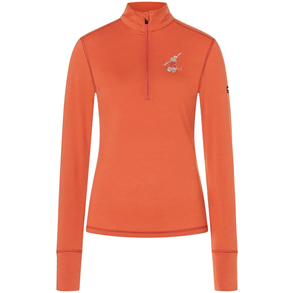 Super.Natural Damen Tundra175 Zip 1/4 Bunny Longsleeve