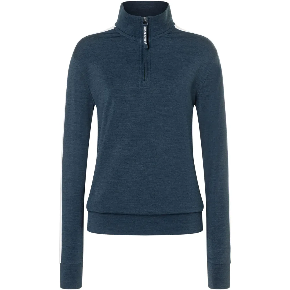 Super.Natural Damen Colorado Zip Turtleneck Pullover