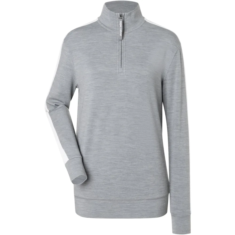 Super.Natural Damen Colorado Zip Turtleneck Pullover