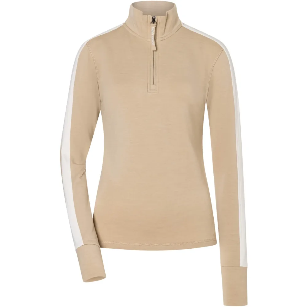 Super.Natural Damen Colorado Zip Turtleneck Pullover
