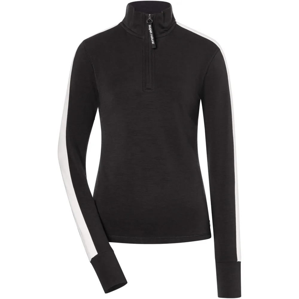 Super.Natural Damen Colorado Zip Turtleneck Pullover