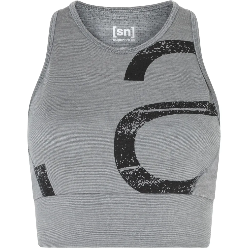 Super.Natural Damen Capital Logo Lf Sport BH