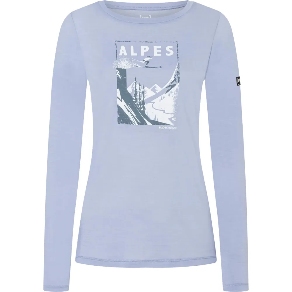Super.Natural Damen Alpes Longsleeve
