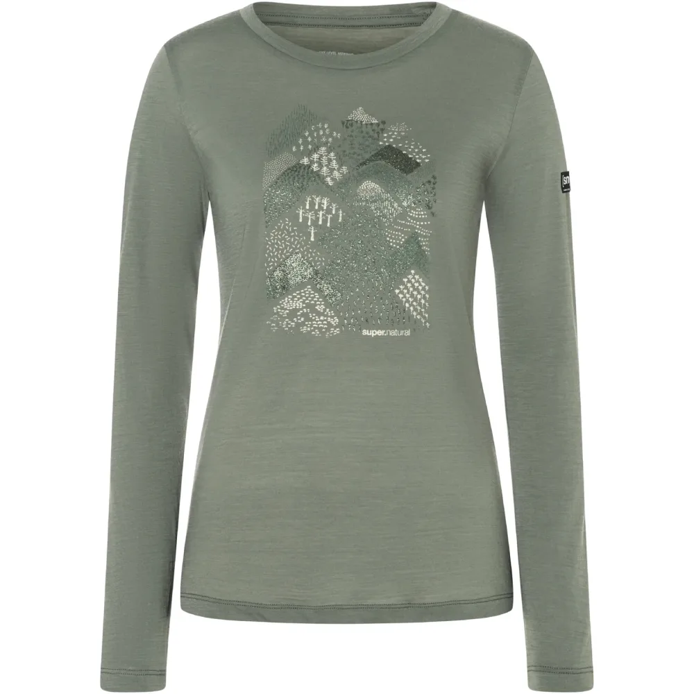 Super.Natural Damen Hilly Longsleeve