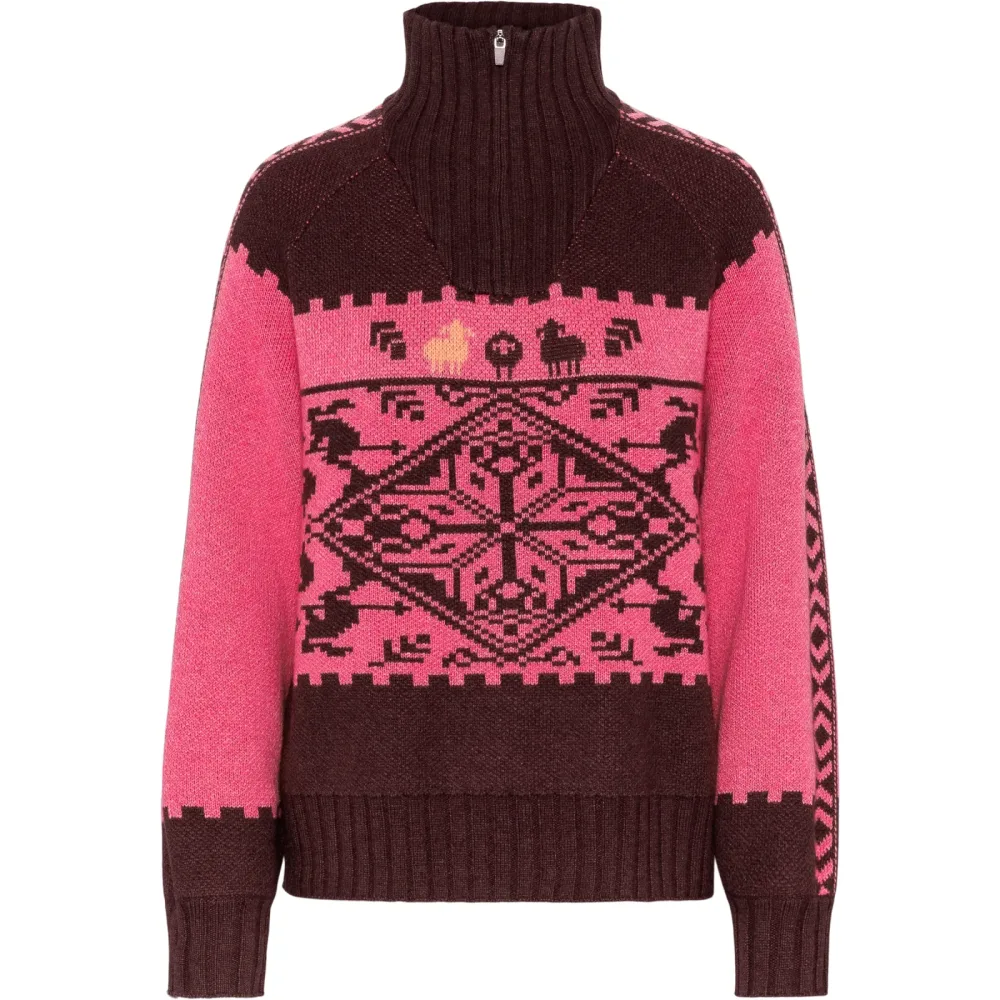 Kari Traa Damen Saga Knit Pullover