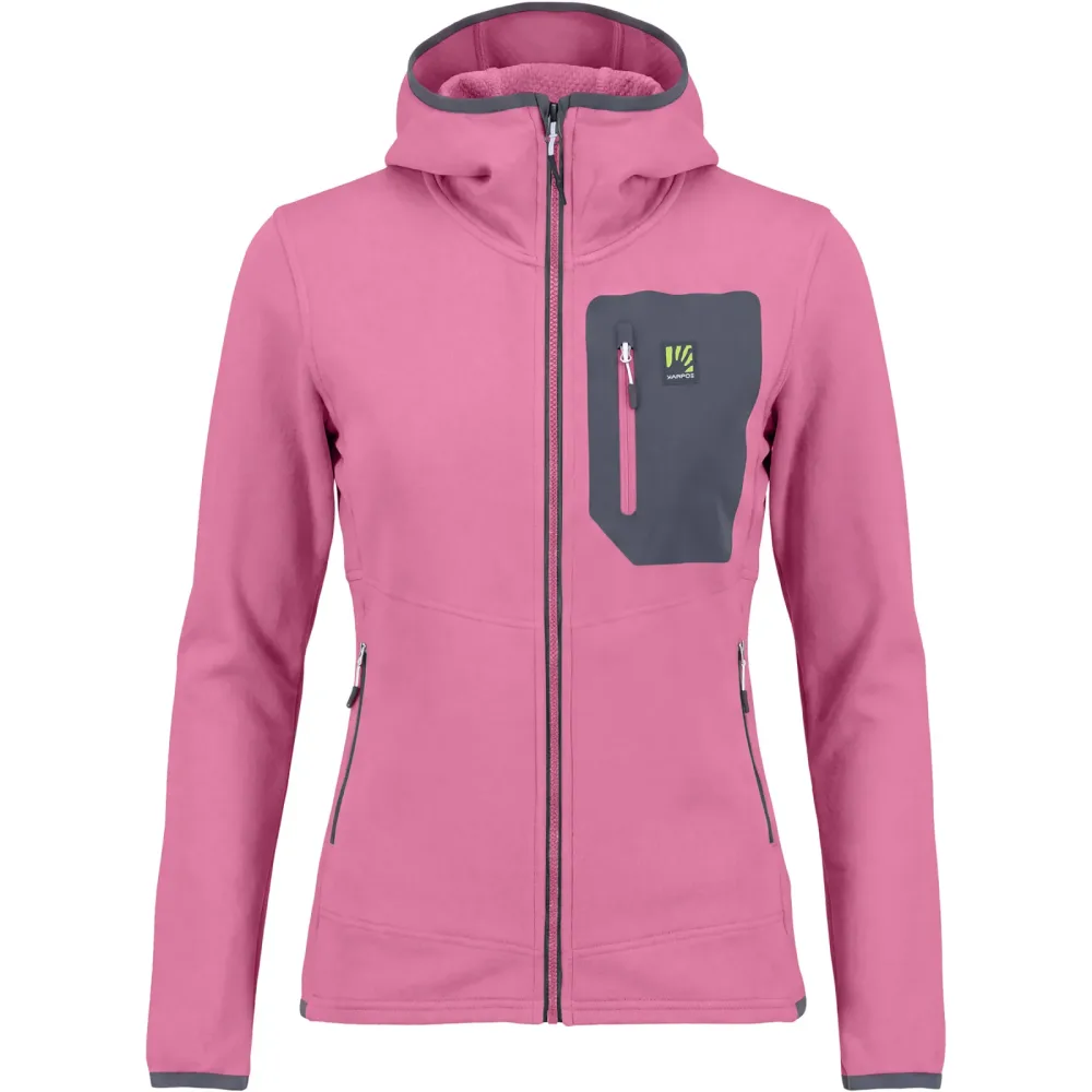 Karpos Damen Antermoia Hoodie Fleece Jacke