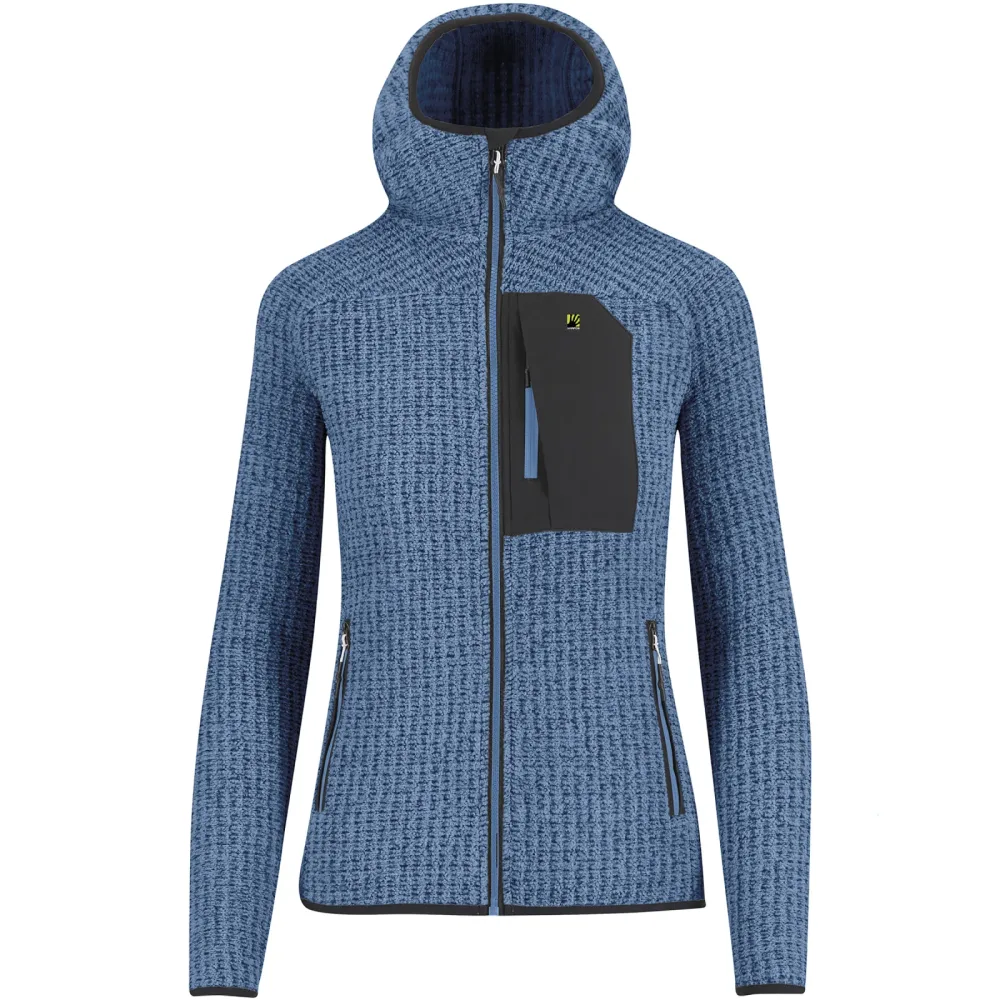 Karpos Damen Rocchetta Evo Hoodie Fleece Jacke