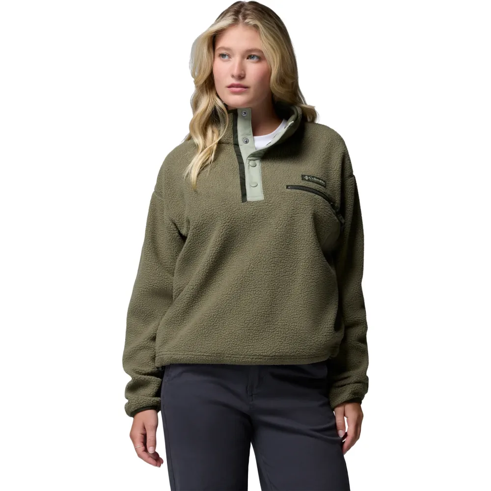 Columbia Damen Helvetia II Cropped Half Snap Pullover