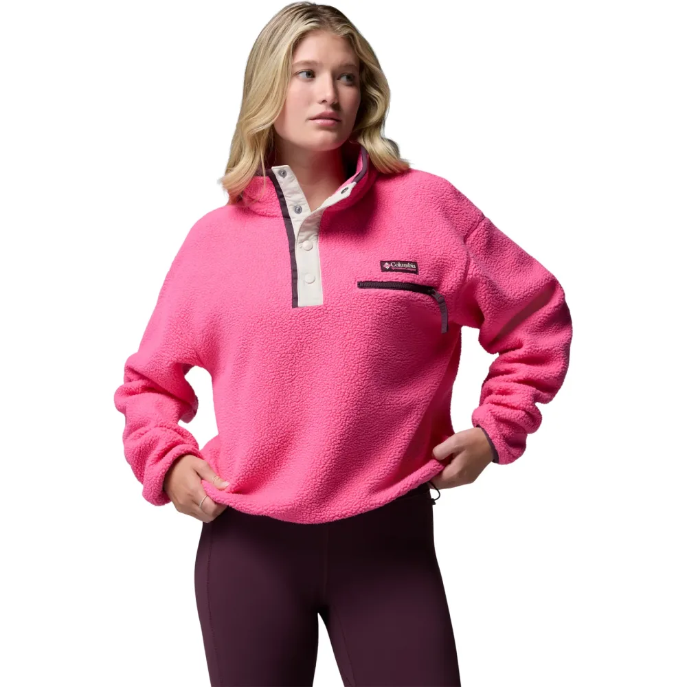 Columbia Damen Helvetia II Cropped Half Snap Pullover