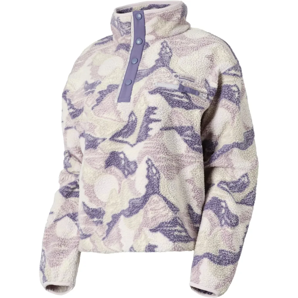 Columbia Damen Helvetia II Printed Cropped Pullover