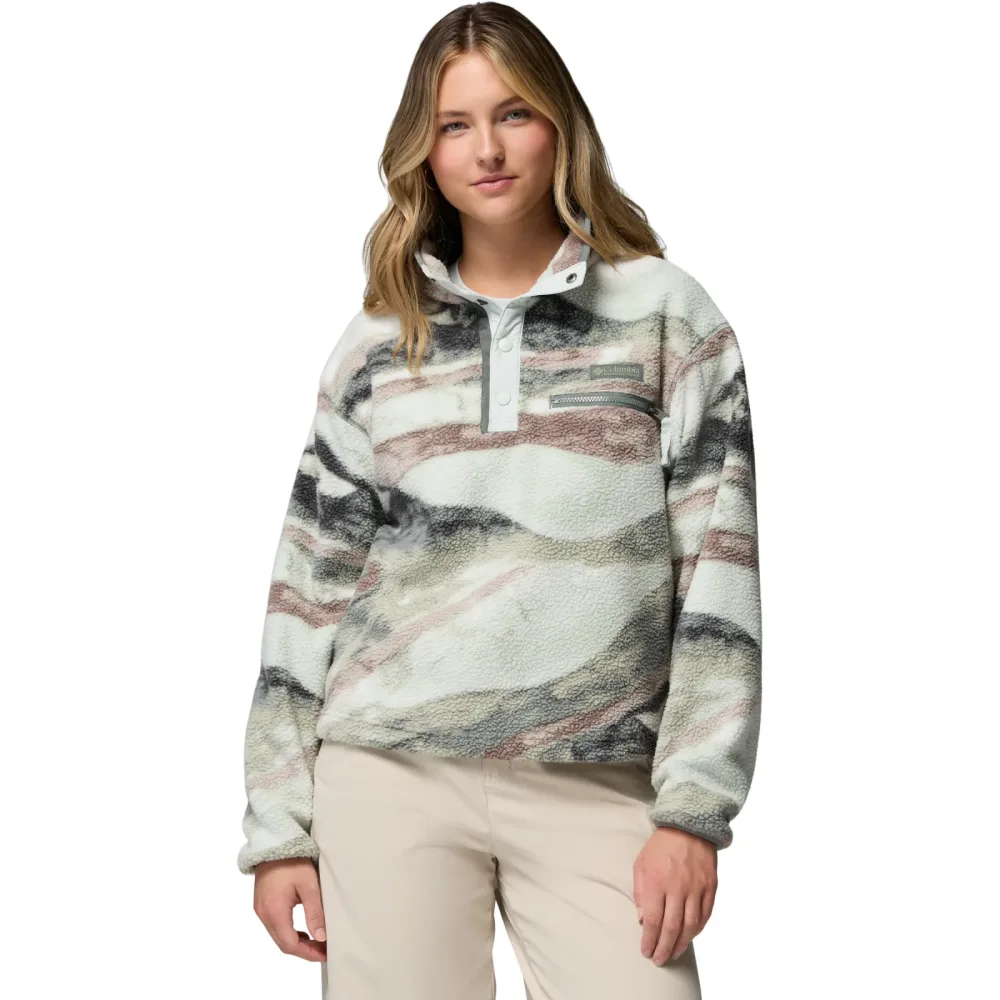 Columbia Damen Helvetia II Printed Cropped Pullover