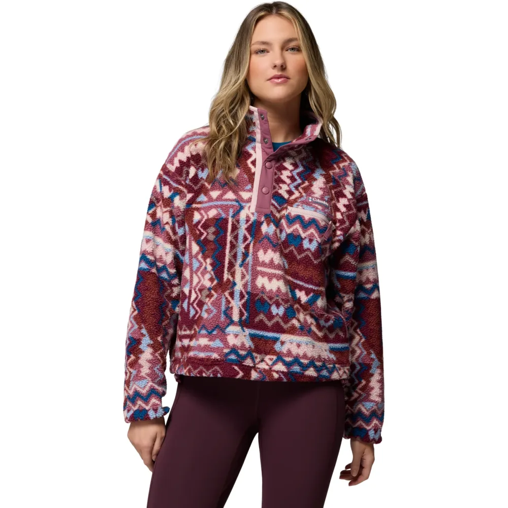 Columbia Damen Helvetia II Printed Cropped Pullover
