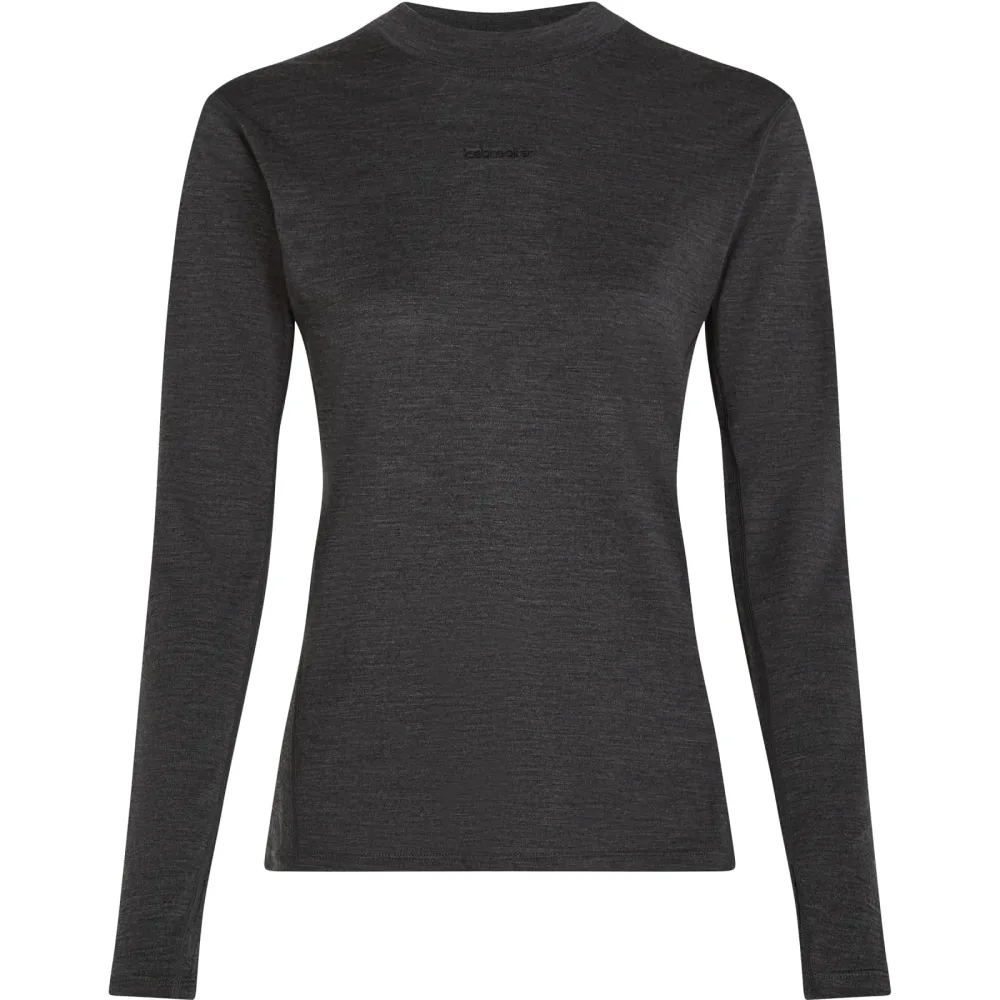 Icebreaker Damen 200 MerinoFine Ace Mock Neck Longsleeve