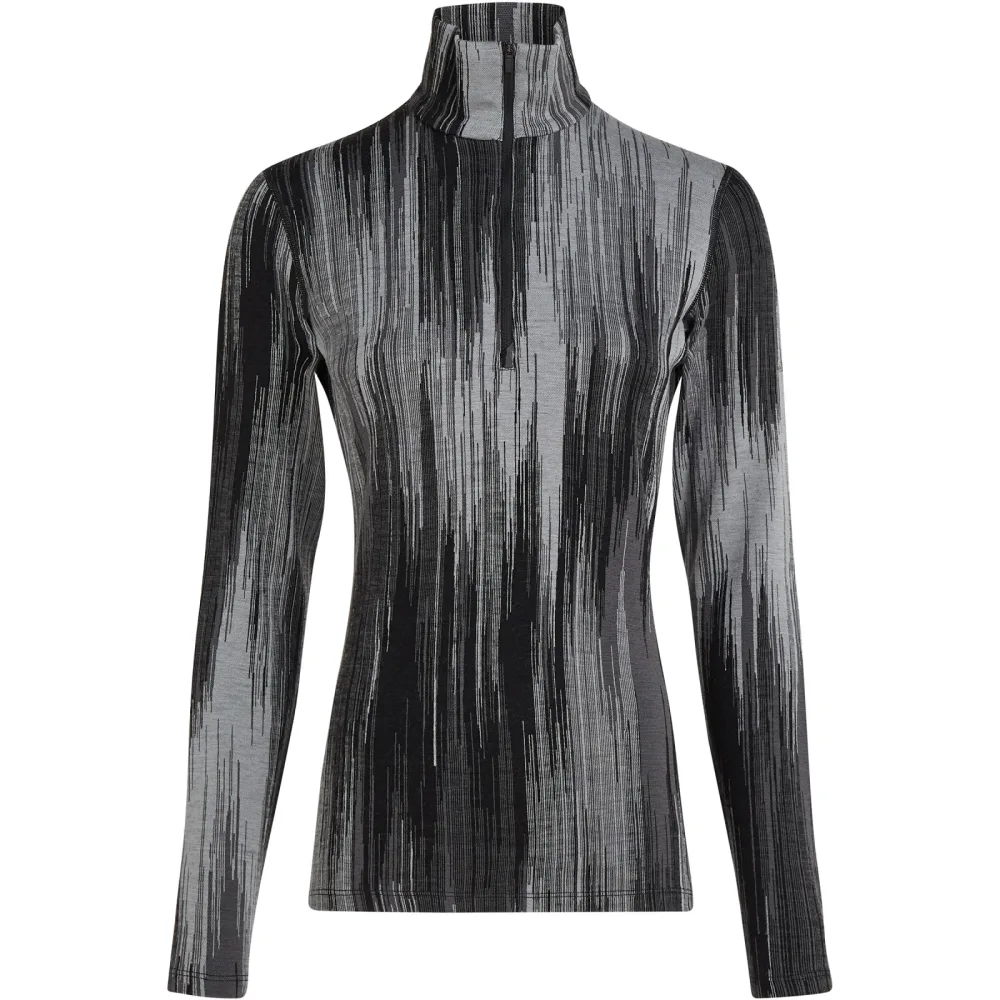 Icebreaker Damen Merino 260 Tech Vertex Half Zip Peak Longsleeve