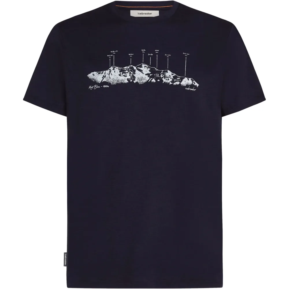 Icebreaker Herren Merino 150 Tech Lite The Peaks T-Shirt