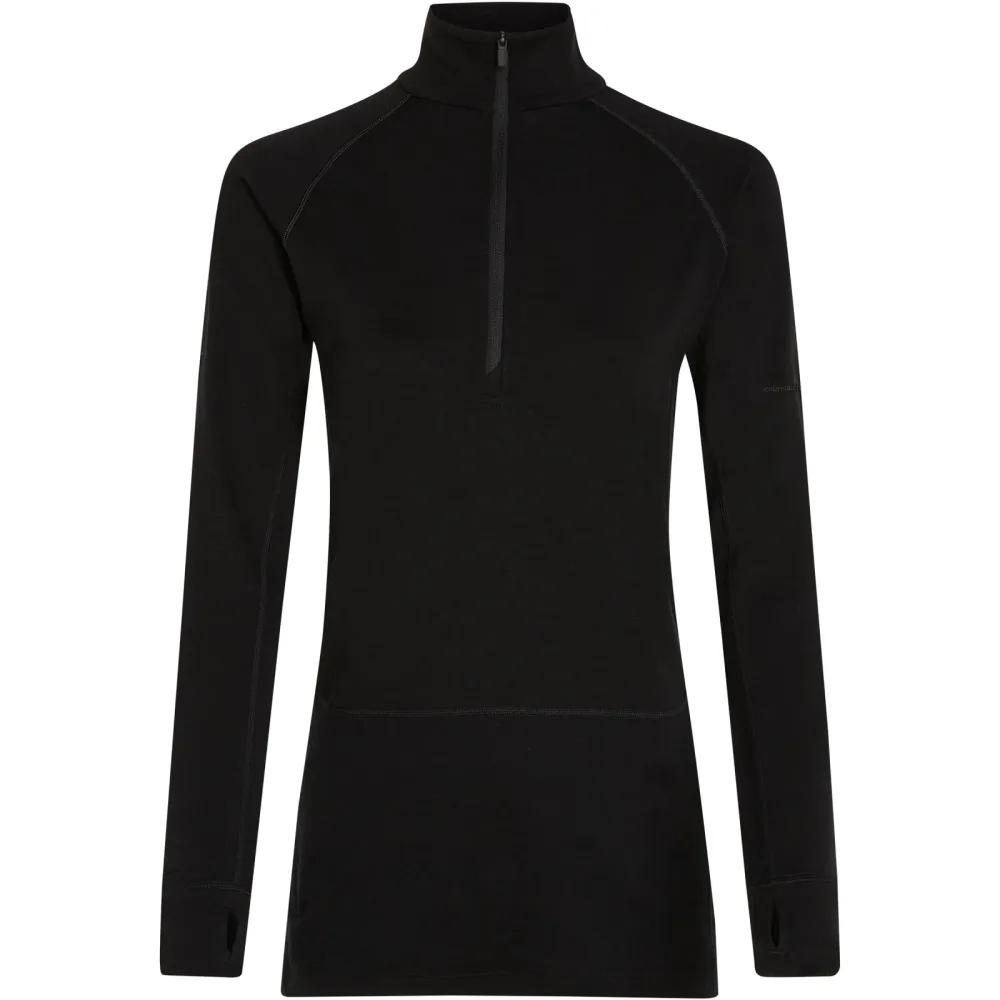 Icebreaker Damen Merino 200 ZoneKnit Half Zip Longsleeve