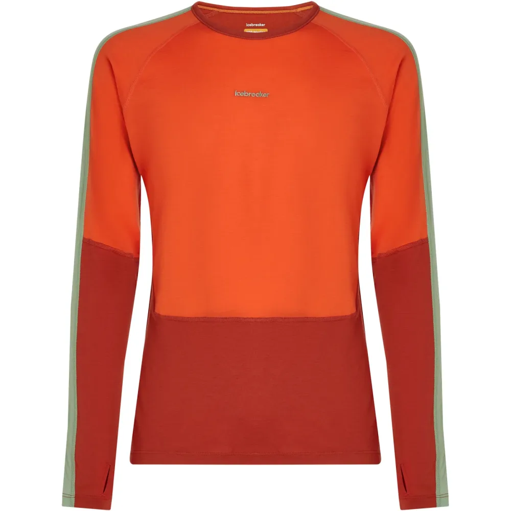 Icebreaker Herren Merino 200 Oasis+ Crewe Longsleeve
