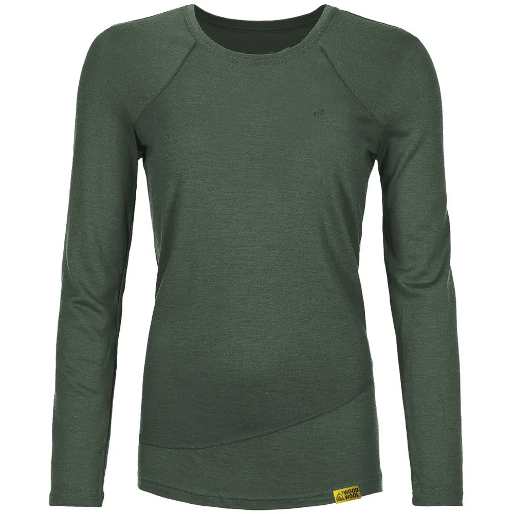 Grüezi Bag Damen WoodWool Chapel Longsleeve