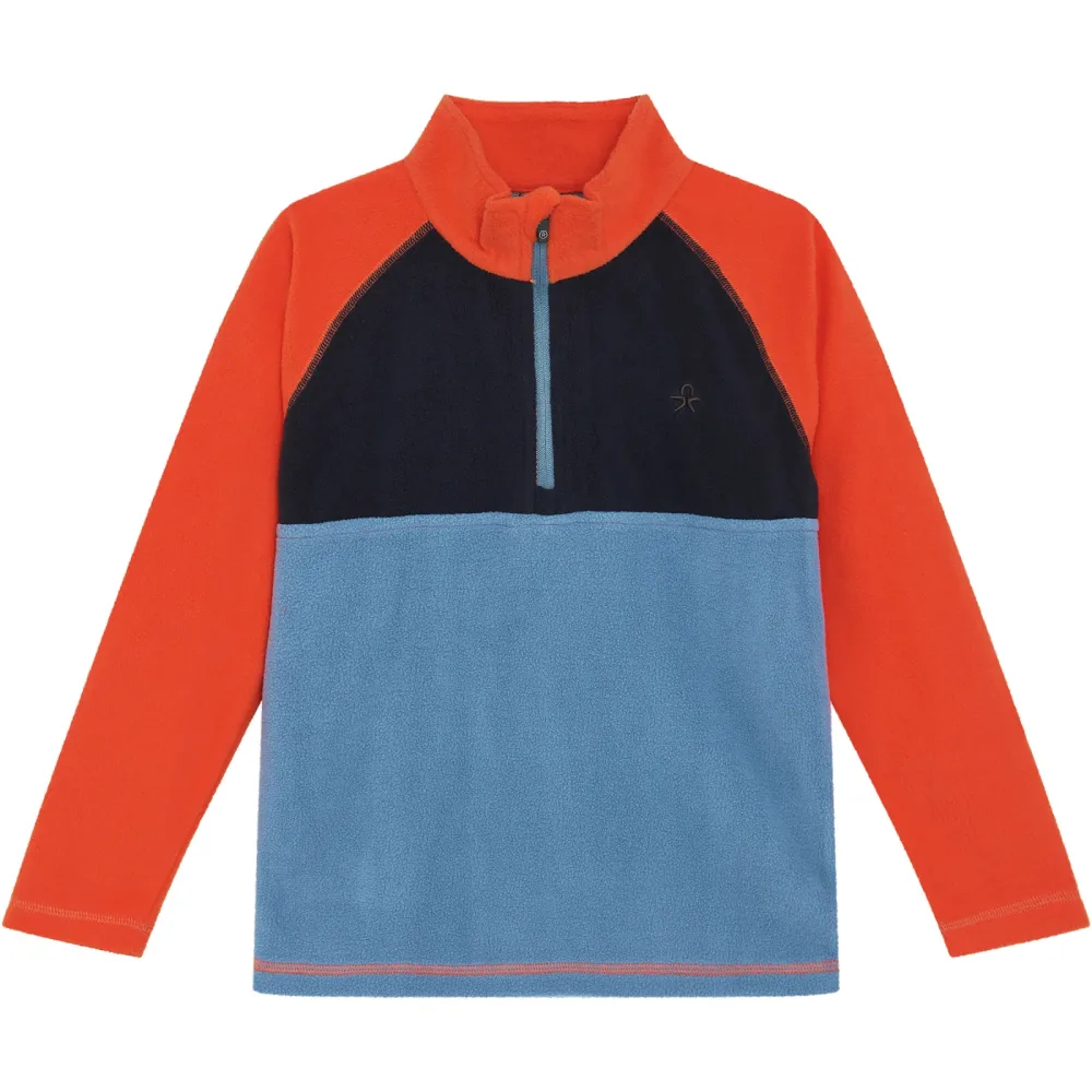 Color Kids Kinder Colorblock Fleece Pullover