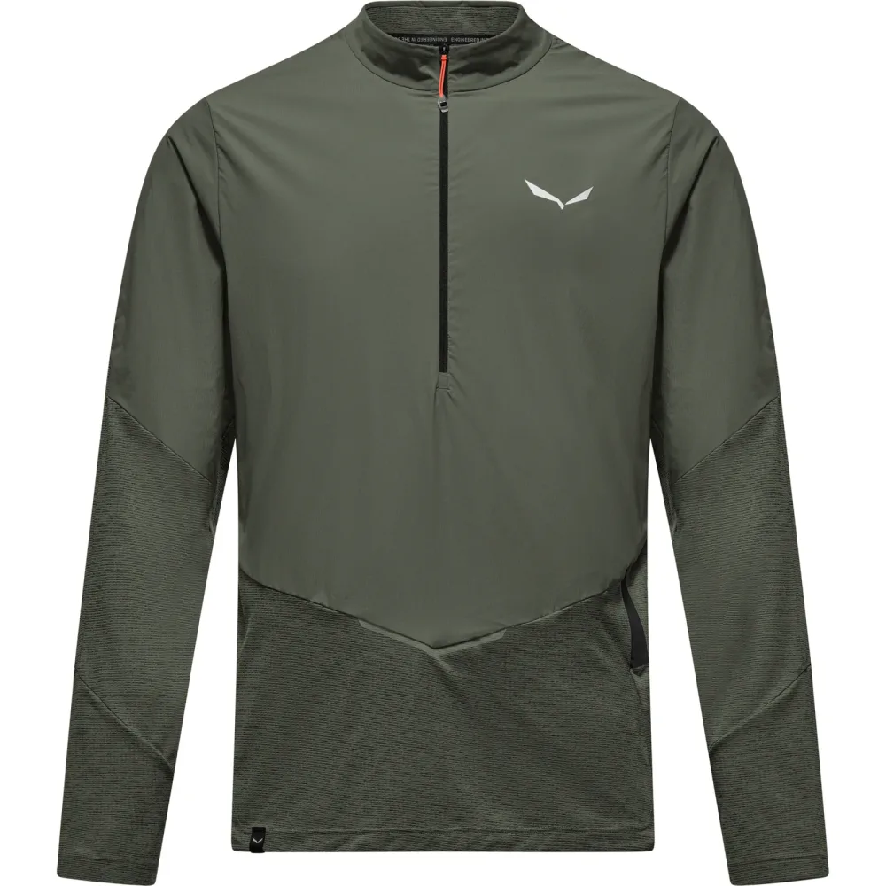 Salewa Herren Pedroc Dry Wind Half Zip Longsleeve