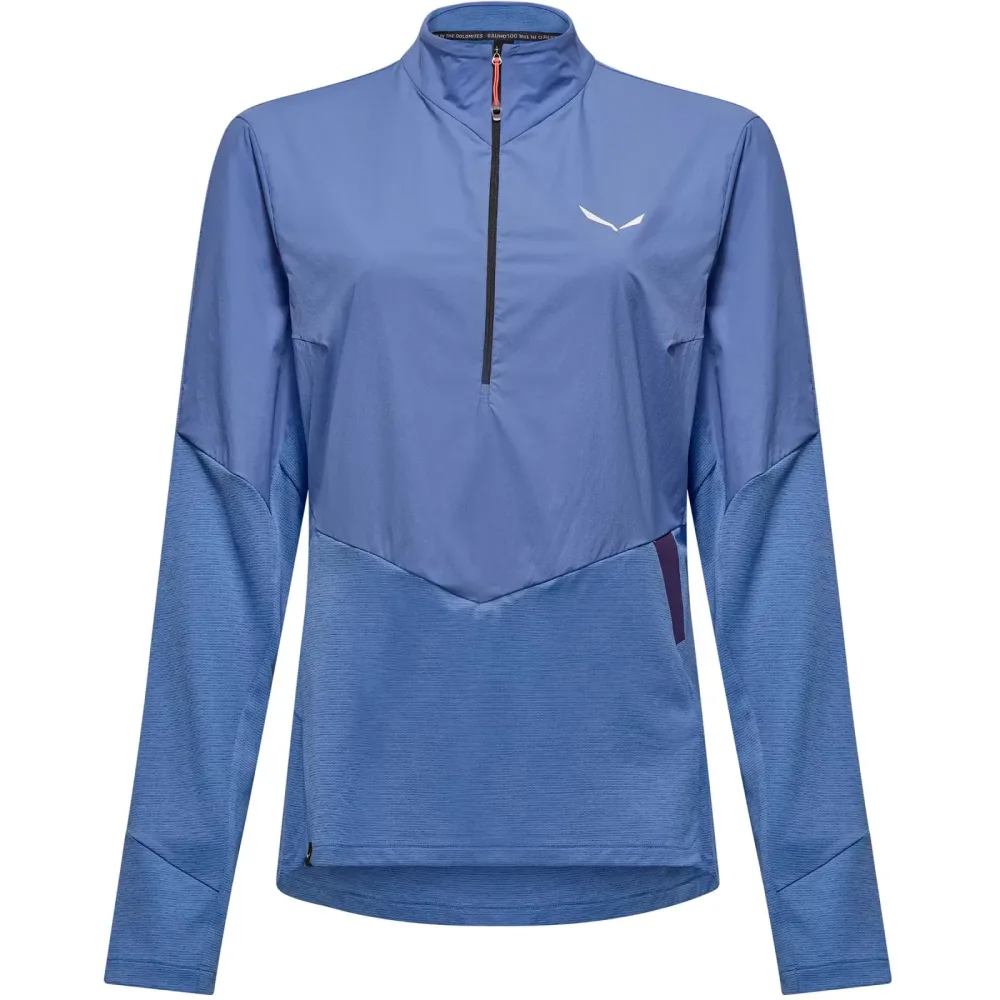 Salewa Damen Pedroc Dry Wind Half Zip Longsleeve