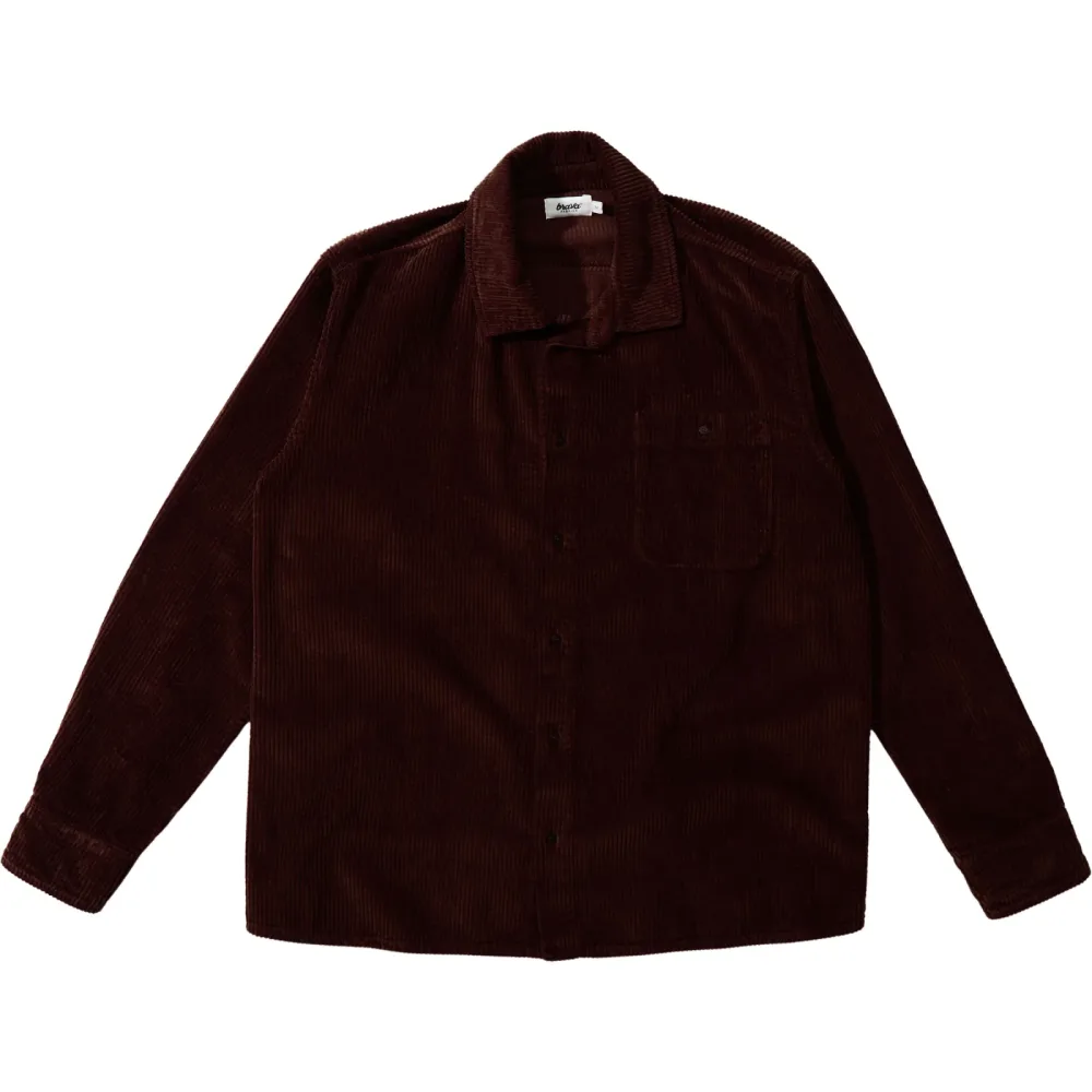 Brava Fabrics Herren Corduroy Hemd