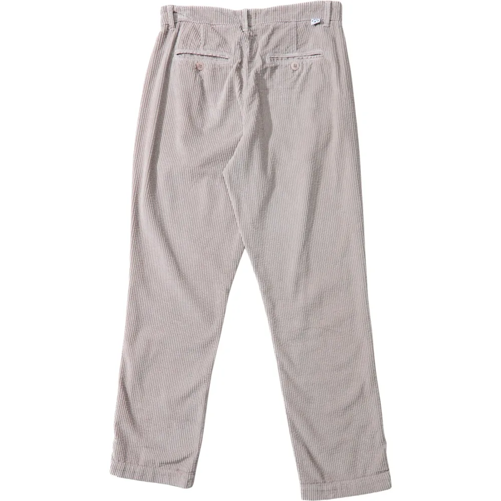 Brava Fabrics Herren Corduroy Pleated Chino Hose