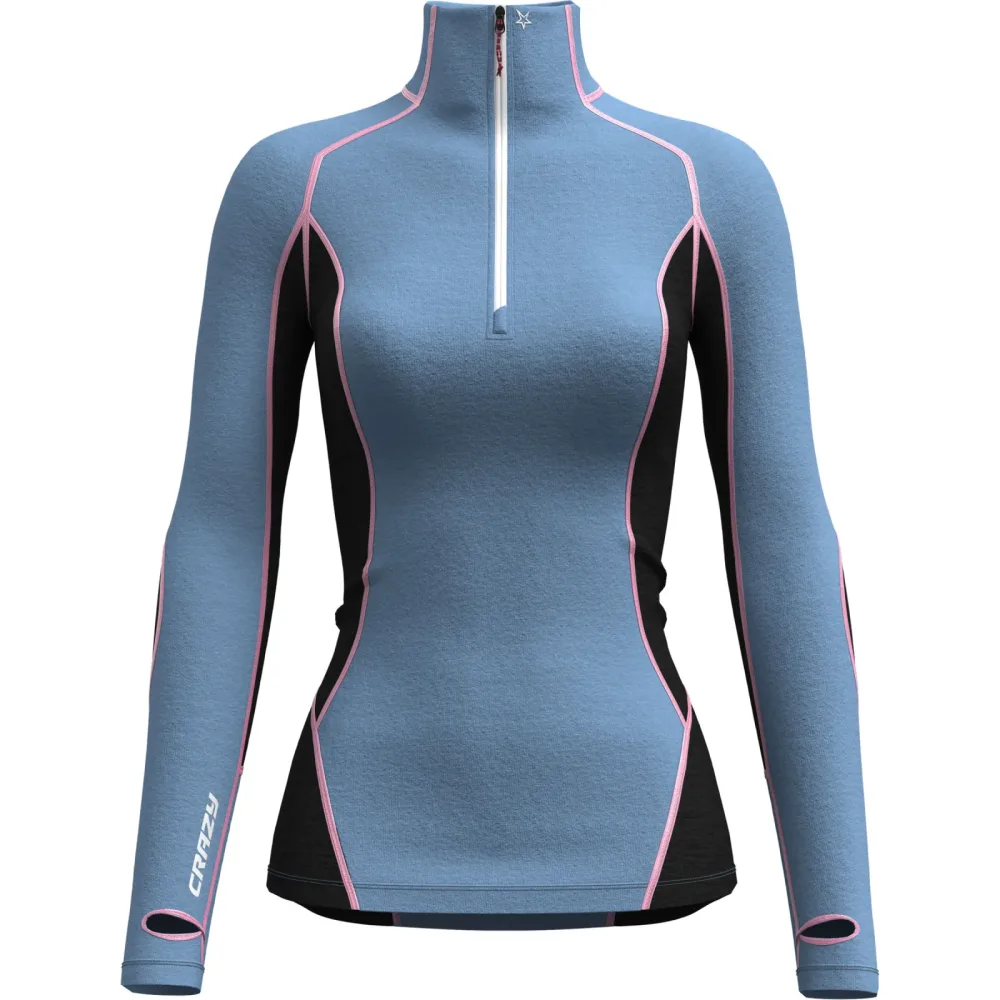 Crazy Damen Allure Zip Longsleeve
