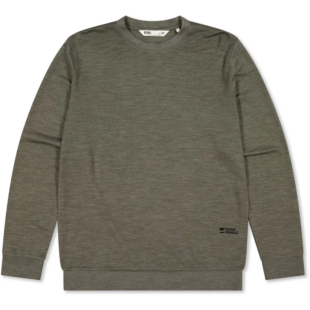 Mons Royale Herren Horizon Merino Crew Pullover