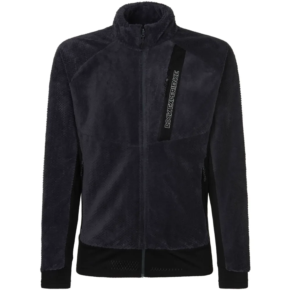 Rock Experience Herren Blizzard Tech Mock Fleece Jacke