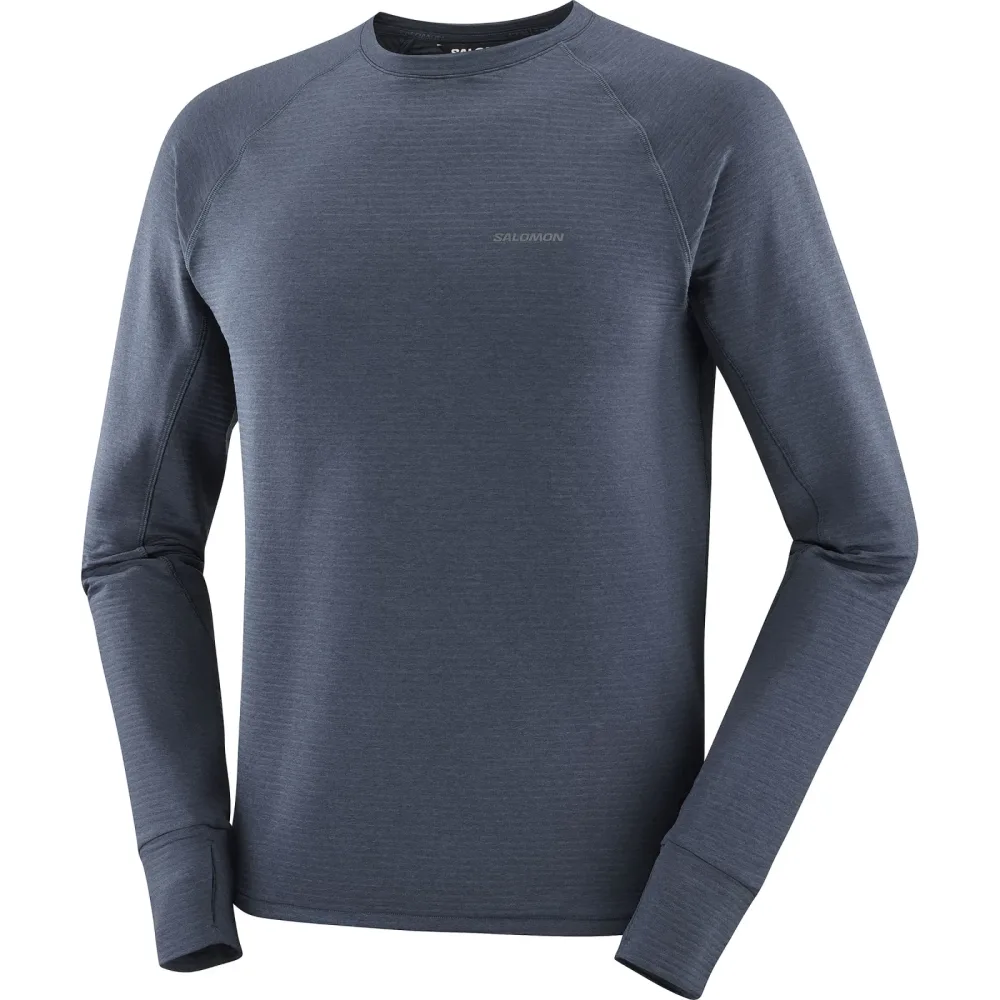Salomon Herren Essential Lightwarm Crewneck Pullover