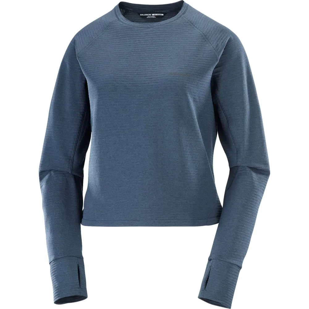Salomon Damen Essential Lightwarm Crewneck Pullover