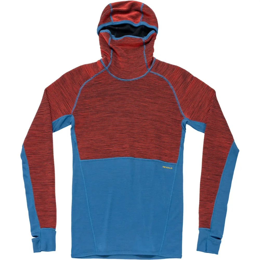 Devold Herren Tuvegga Merino Hoodie Longsleeve