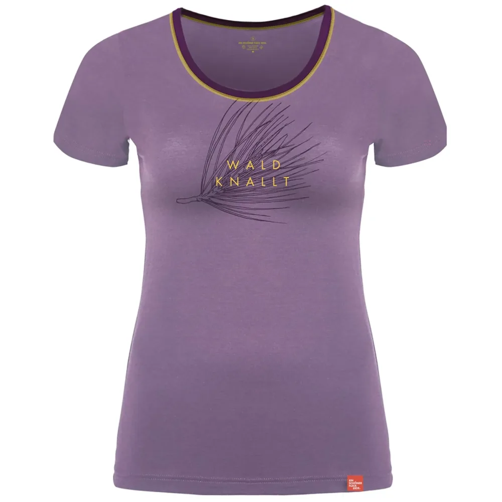 Ein schöner Fleck Erde Damen Wald Knallt T-Shirt