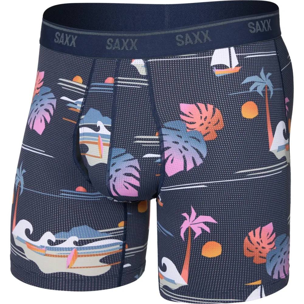 Saxx Underwear Herren Quest Quick-Dry Brief Fly Boxer