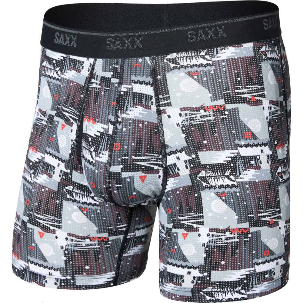 Saxx Underwear Herren Quest Quick-Dry Brief Fly Boxer