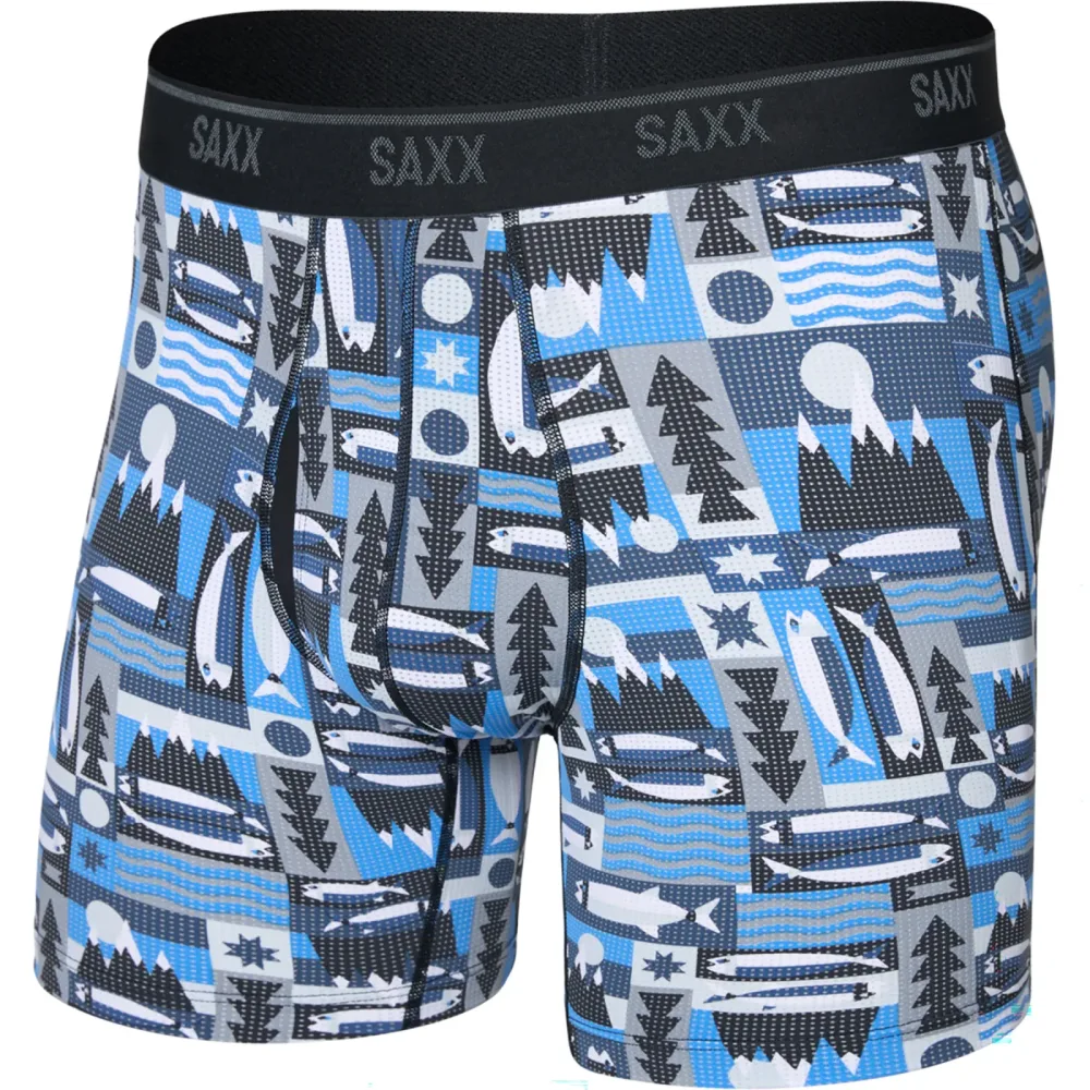Saxx Underwear Herren Quest Quick-Dry Brief Fly Boxer