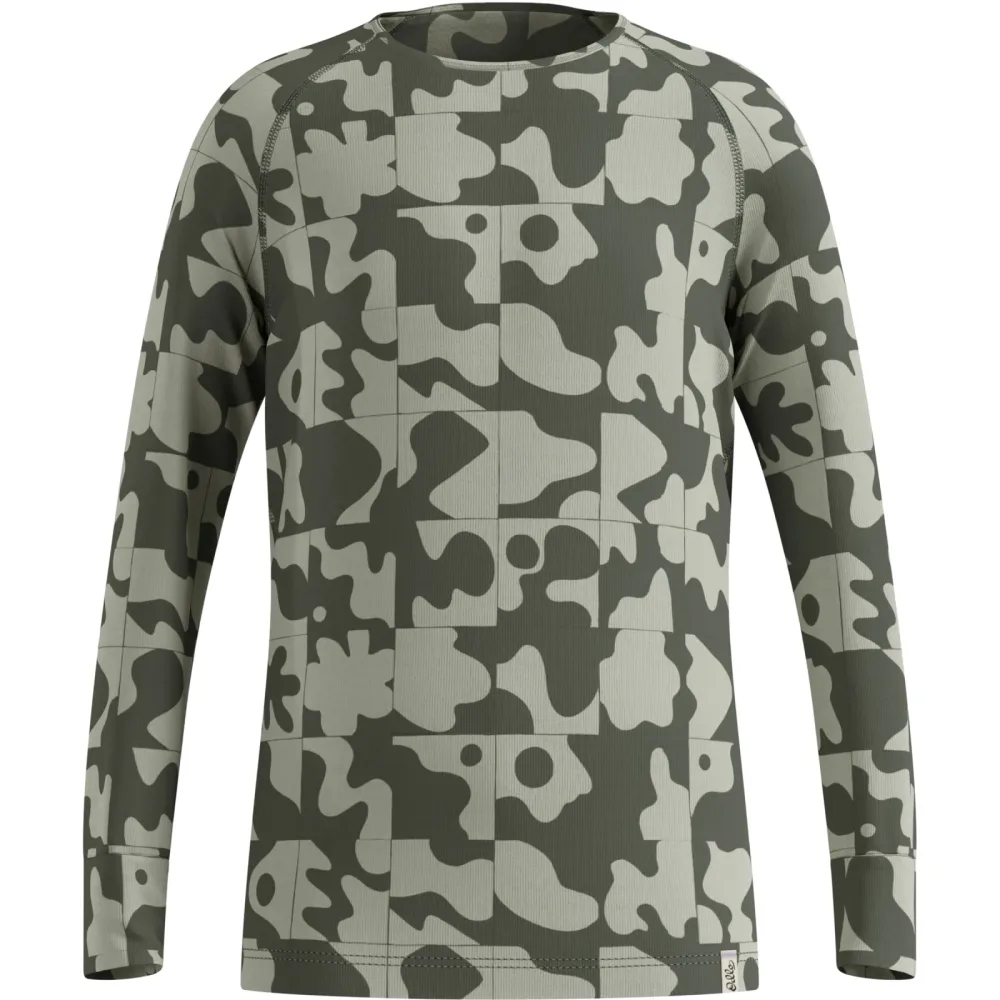 Odlo Kinder Active Warm Graphic Crew Longsleeve